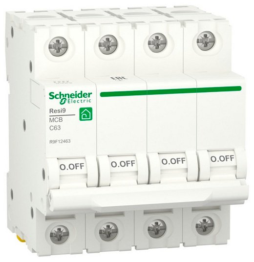 Schneider Electric автоматический выключатель 4P 63 A, 6 кА, 400 В
