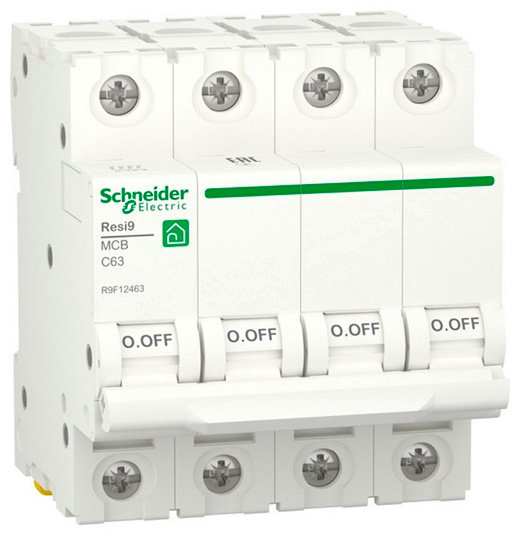 Schneider Electric автоматический выключатель 4P 63 A, 6 кА, 400 В