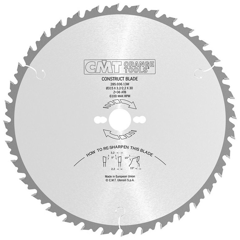 Пильный диск CMT 285.036.13M 315x30 мм