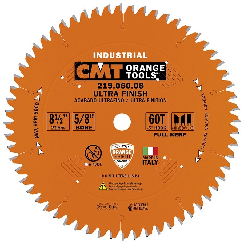 Пильный диск CMT 219.060.08M 219x30 мм, 60Т