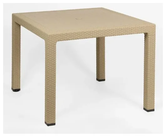 Стол Melody Quartet Table Curver 95х95х75см бежевый