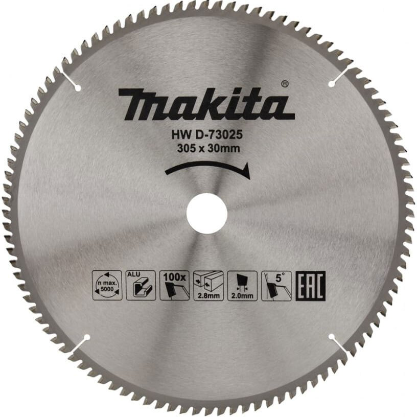 Пильный диск Makita D-73025 305x30 мм, 100Т