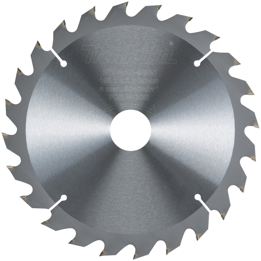 Пильный диск Makita D-64951 190x30 мм, 24Т купить,0