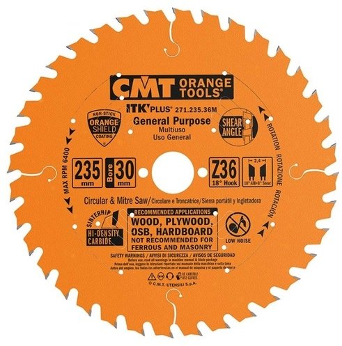 Пильный диск CMT 271.235.36M 235х30 мм