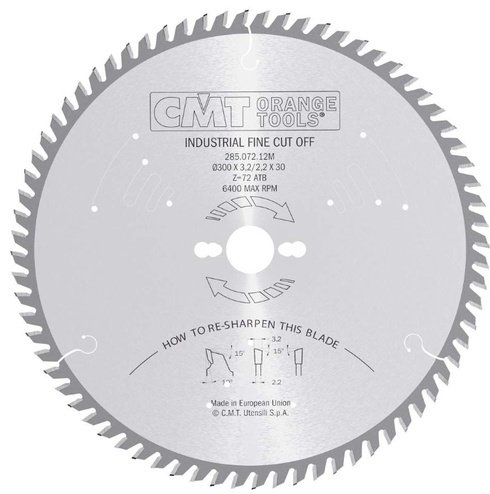 Пильный диск CMT 285.072.12M 300х30 мм