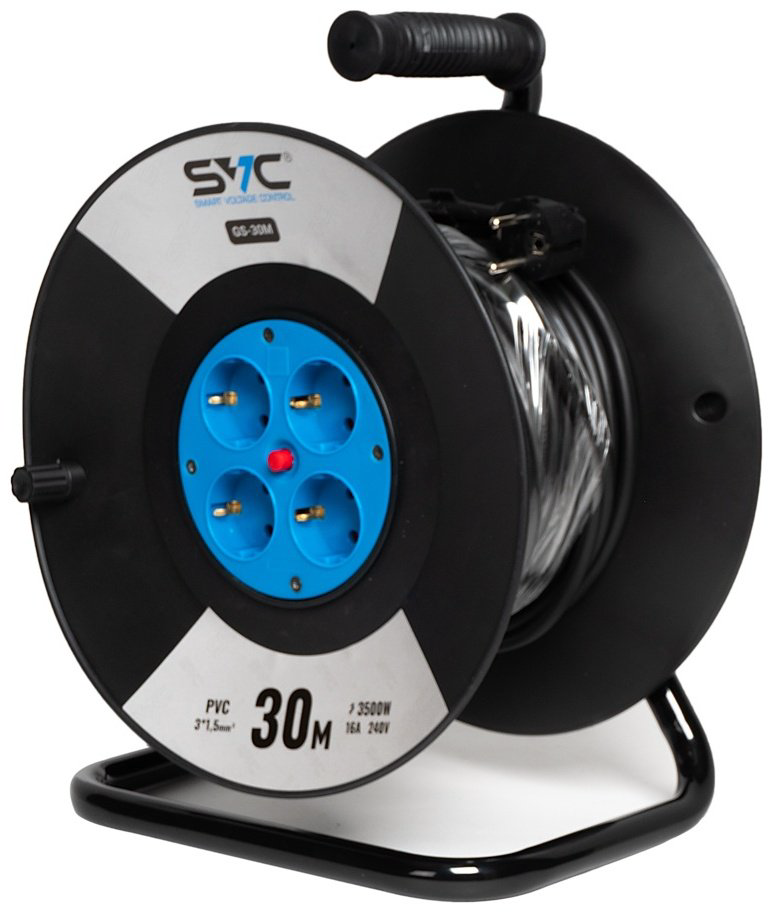 Удлинитель на катушке SVC GS-30M 30 м
