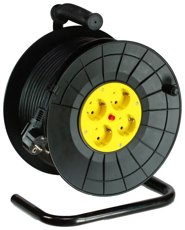Удлинитель на катушке Forte У-40-2,5-RUBBER 40 м