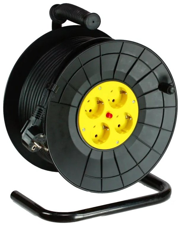 Удлинитель на катушке Forte У-40-2,5-RUBBER 40 м