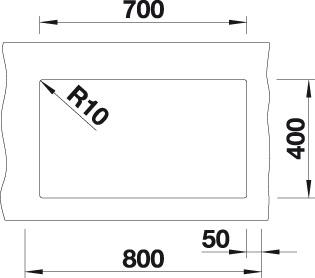 Кухонная мойка Blanco Subline 700-U 523442 темно-серая купить,NaN