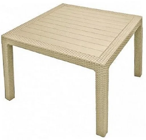 Стол Melody Quartet Table Curver 95х95х75см бежевый