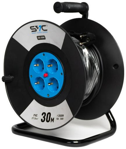 Удлинитель на катушке SVC GS-30M 30 м