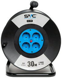 Удлинитель на катушке SVC GS-30M 30 м