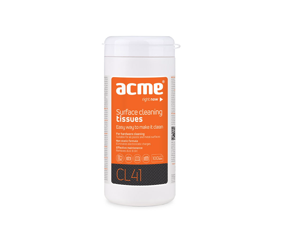 Чистящие салфетки для поверхности Acme CL41 купить,NaN