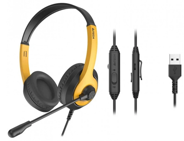 Наушники A4Tech Fstyler FH100U Bumblebee