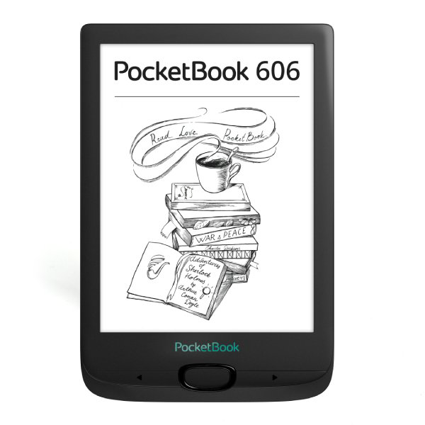 Электронная книга PocketBook PB606-E-CIS черная