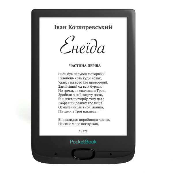 Электронная книга PocketBook PB606-E-CIS черная купить,NaN