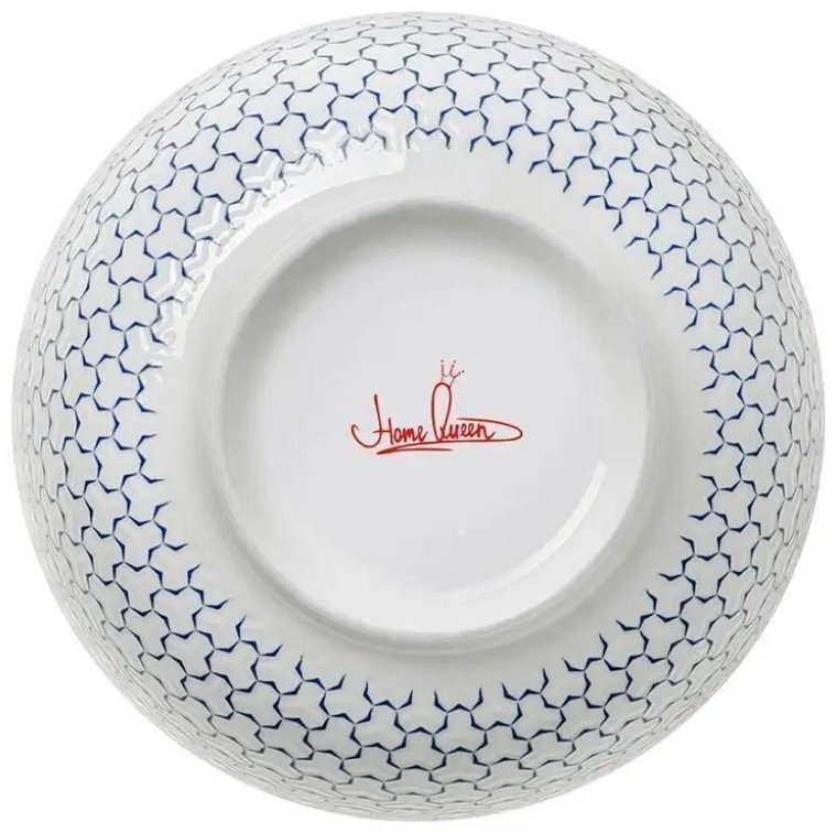 Салатник Home Queen 1 шт, фарфор, 13.8х13.8 см купить,0
