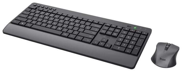 Беспроводной комплект Trust Trezo Wireless Deskset 24529 Black купить,0