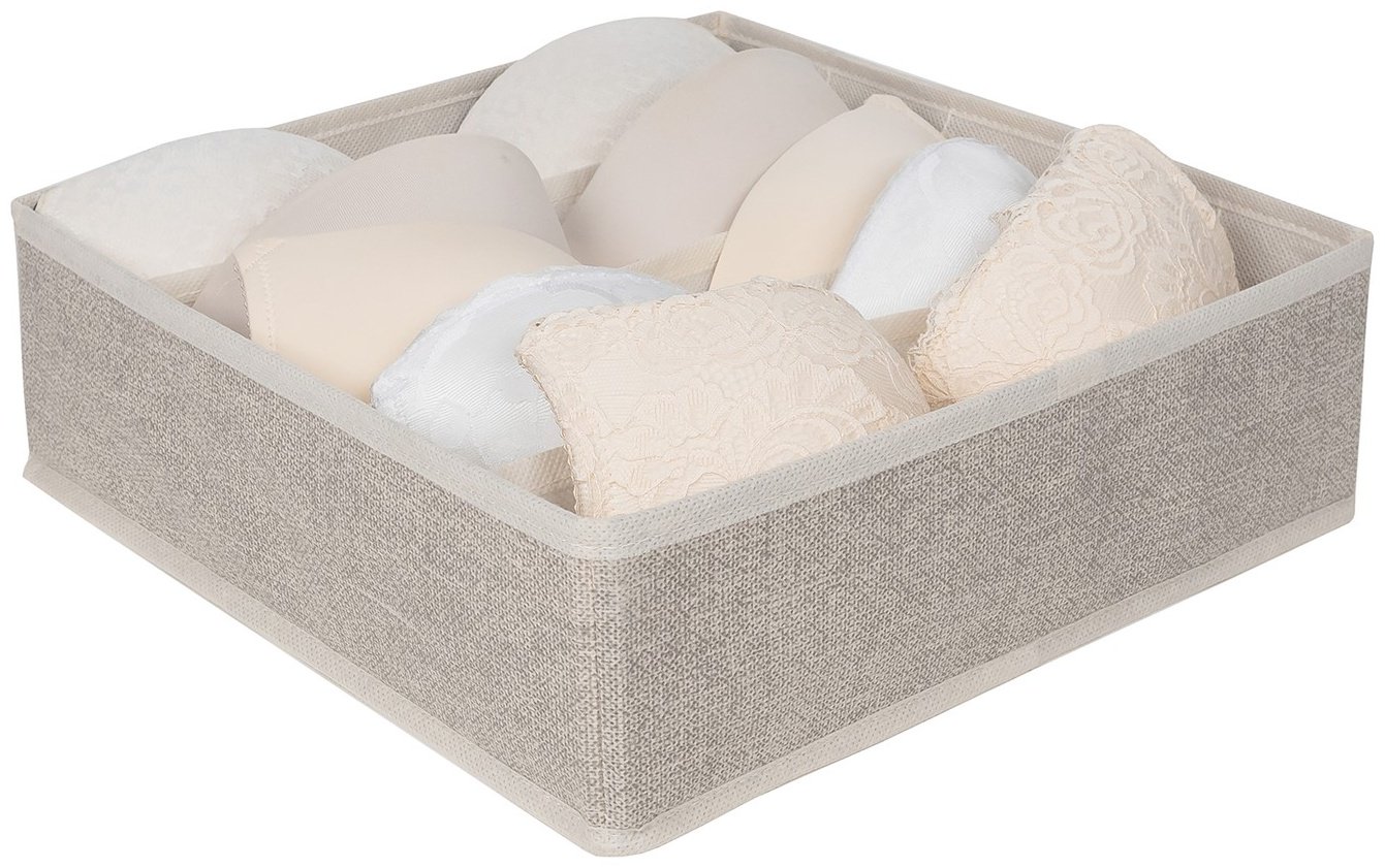 EG органайзер Linen 32x32x10 см, картон - ForteMarket EG органайзер Linen 32x32x10 см, картон купить,0