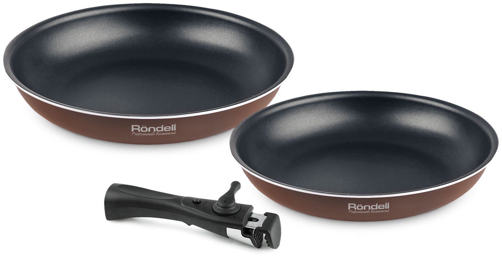 Rondell набор сковородок RDA-1788 3 в 1 купить,NaN