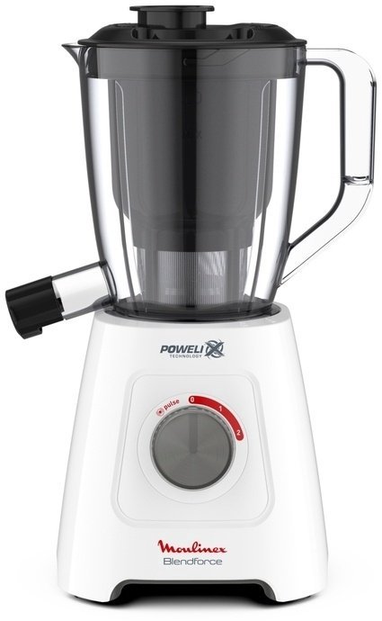 Блендер Moulinex соковыжималка Blendforce LM42Q110 белый купить,63990