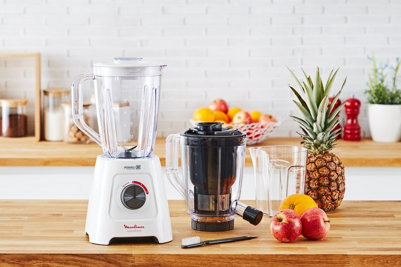 Блендер Moulinex соковыжималка Blendforce LM42Q110 белый купить,63990
