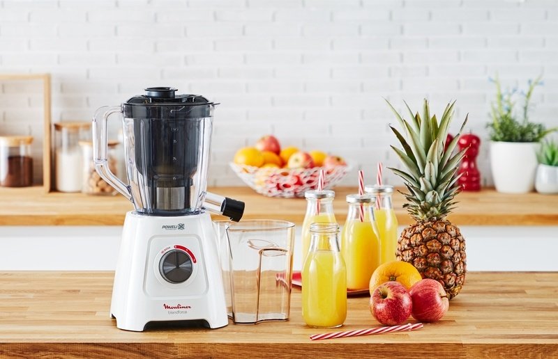 Блендер Moulinex соковыжималка Blendforce LM42Q110 белый купить,63990