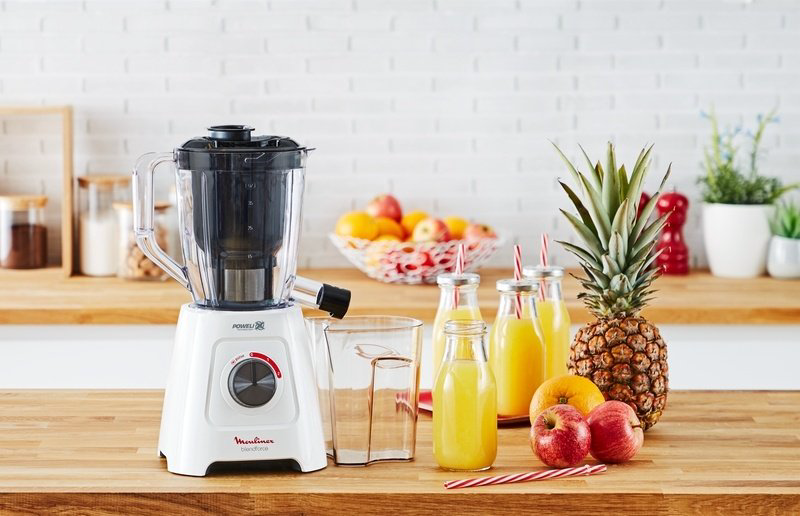 Блендер Moulinex соковыжималка Blendforce LM42Q110 белый купить,63990