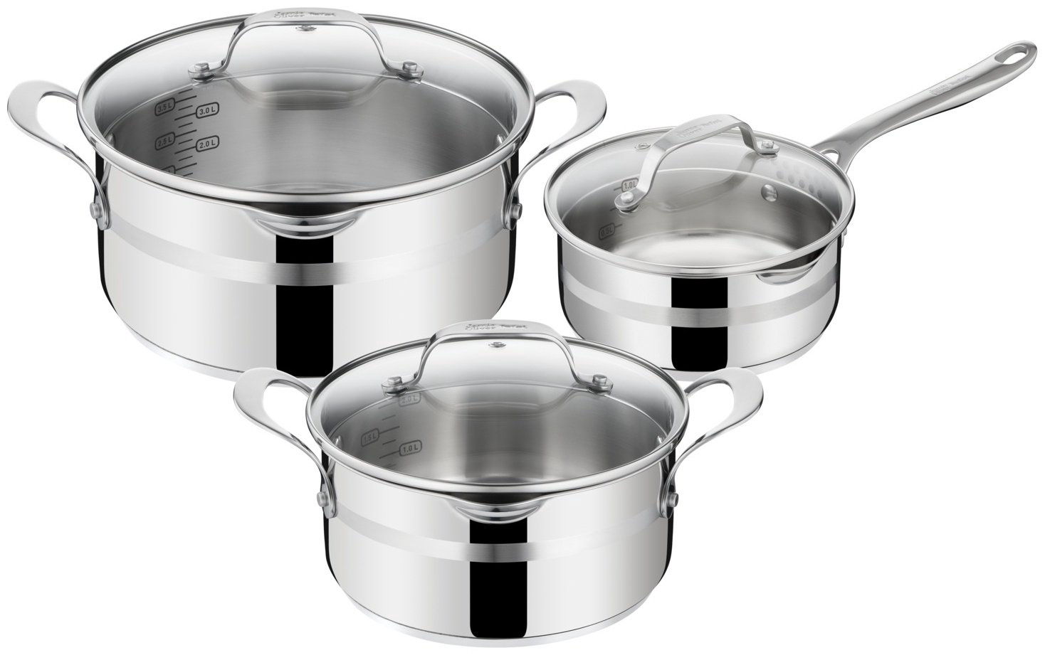 Tefal смешанный набор Jamie Oliver Kitchen Essentials E311S674 нержавеющая сталь 6 в 1 купить,NaN