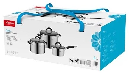 Nadoba смешанный набор Olina 726418 сталь 6 в 1 купить,0