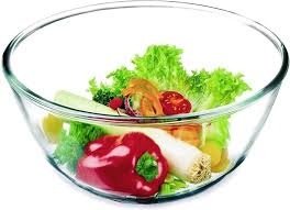 Салатник Simax 1 шт, стекло, 21х21 см