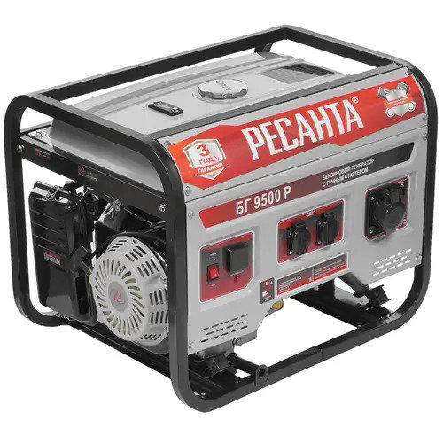 Электрогенератор Ресанта БГ 9500 Р купить,NaN
