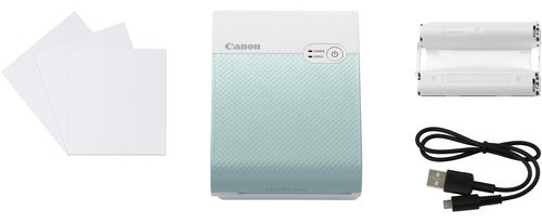 Компактный фотопринтер Canon SELPHY Square QX10 зеленый купить,0