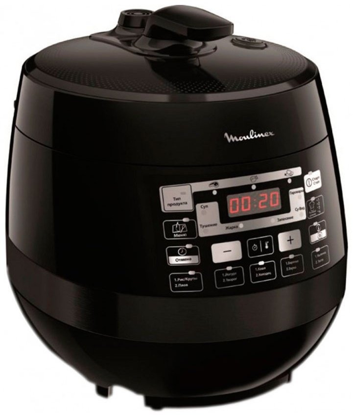 Мультиварка Moulinex CE 430832 черный - ForteMarket Мультиварка Moulinex CE 430832 черный купить,0