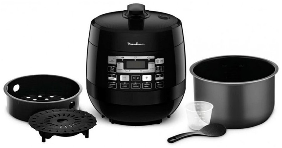 Мультиварка Moulinex CE 430832 черный - ForteMarket Мультиварка Moulinex CE 430832 черный купить,0