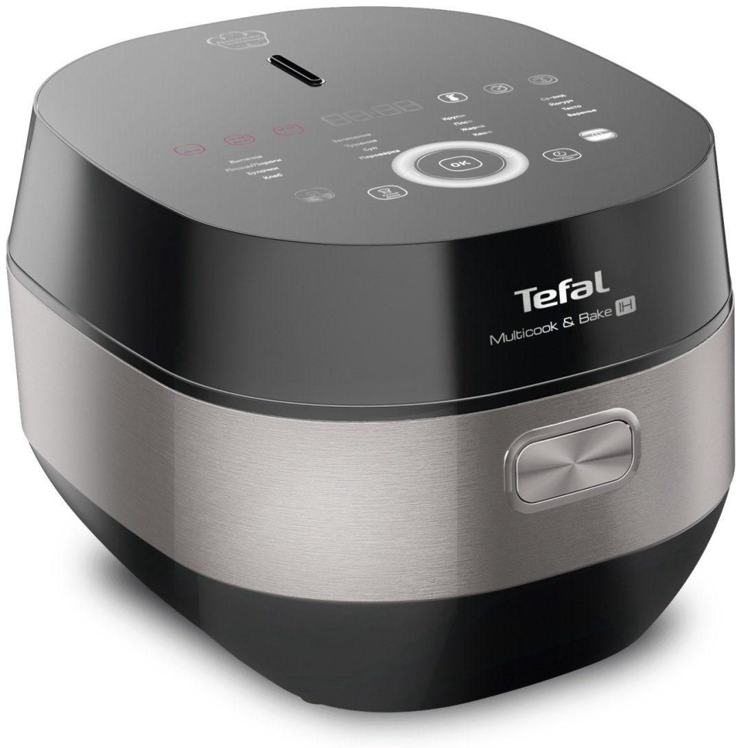 Мультиварка Tefal Multicook&Bake RK908A32 черный, серебристый купить,226086