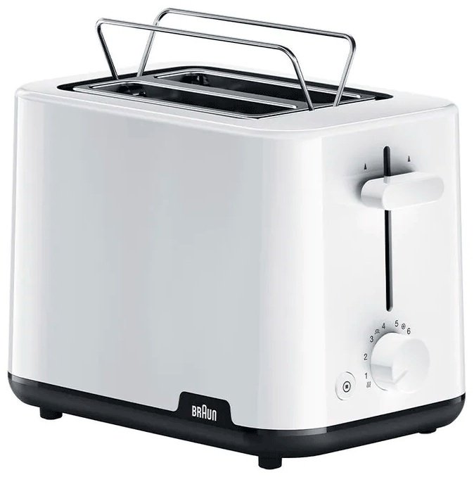 Тостер Braun HT 1010 WH белый