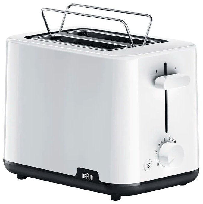 Тостер Braun HT 1010 WH белый купить,NaN