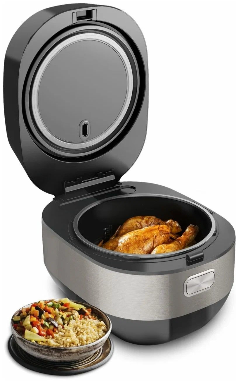 Мультиварка Tefal Multicook&Bake RK908A32 черный, серебристый купить,226086