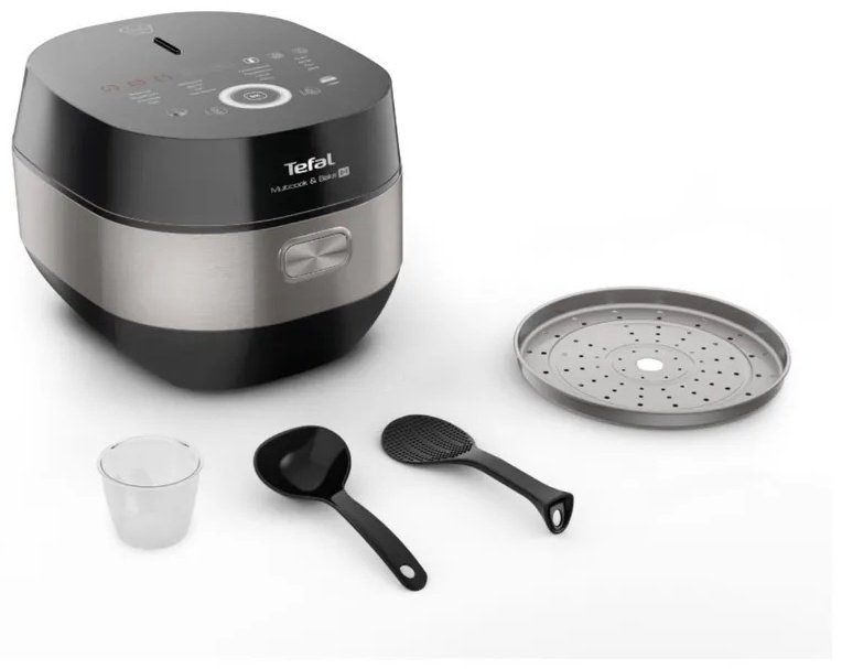 Мультиварка Tefal Multicook&Bake RK908A32 черный, серебристый купить,226086