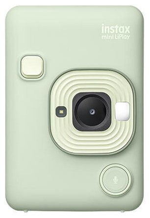 Фотокамера моментальной печати Fujifilm INSTAX MINI LIPLAY зеленый купить,NaN