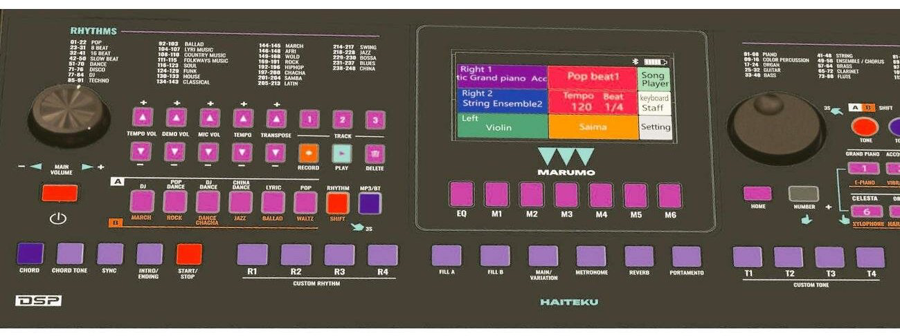 Синтезатор MARUMO MRM-1061 Haiteku черный купить,174990