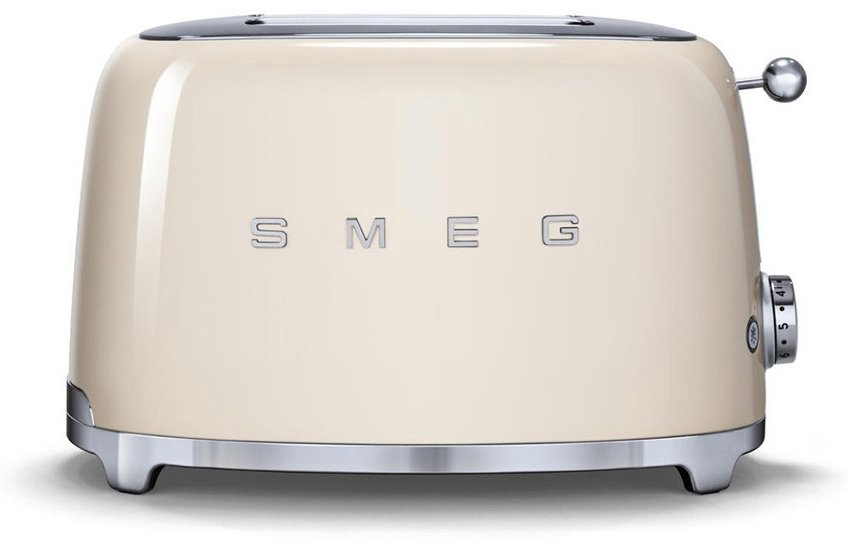 Тостер Smeg TSF01CREU бежевый купить,NaN
