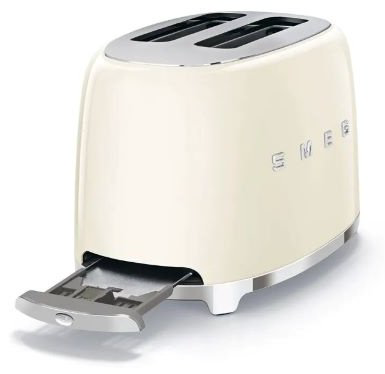 Тостер Smeg TSF01CREU бежевый купить,NaN