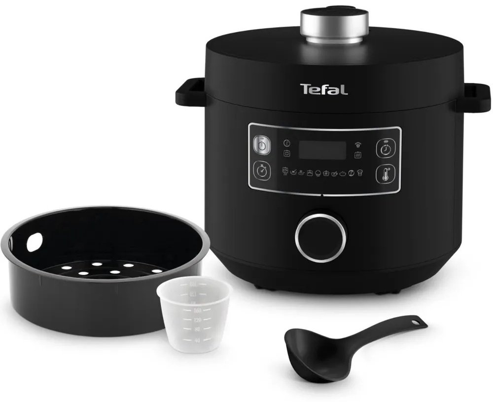 Скороварка/мультиварка Tefal Turbo Cousine CY753832 черный - ForteMarket Скороварка/мультиварка Tefal Turbo Cousine CY753832 черный купить,0