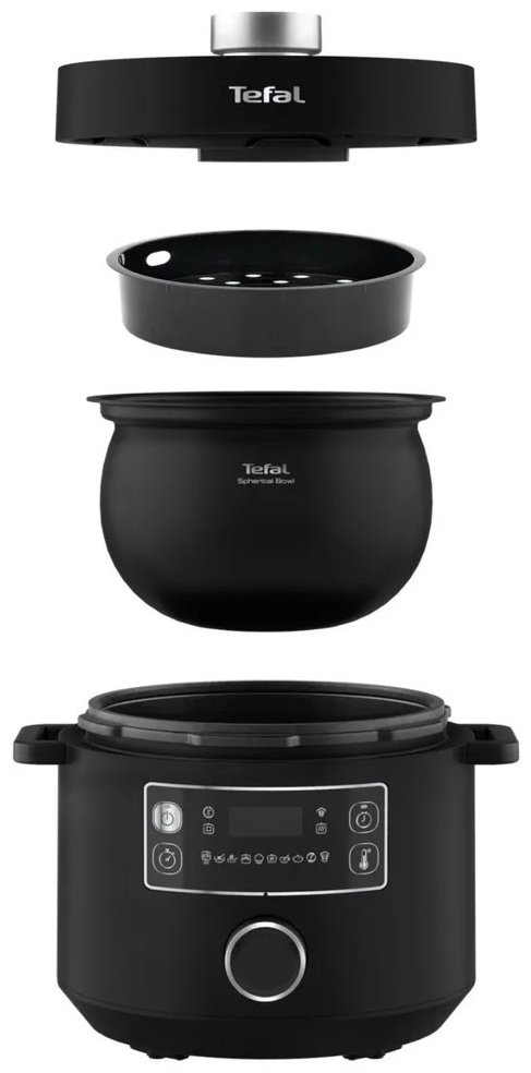 Скороварка/мультиварка Tefal Turbo Cousine CY753832 черный купить,137990