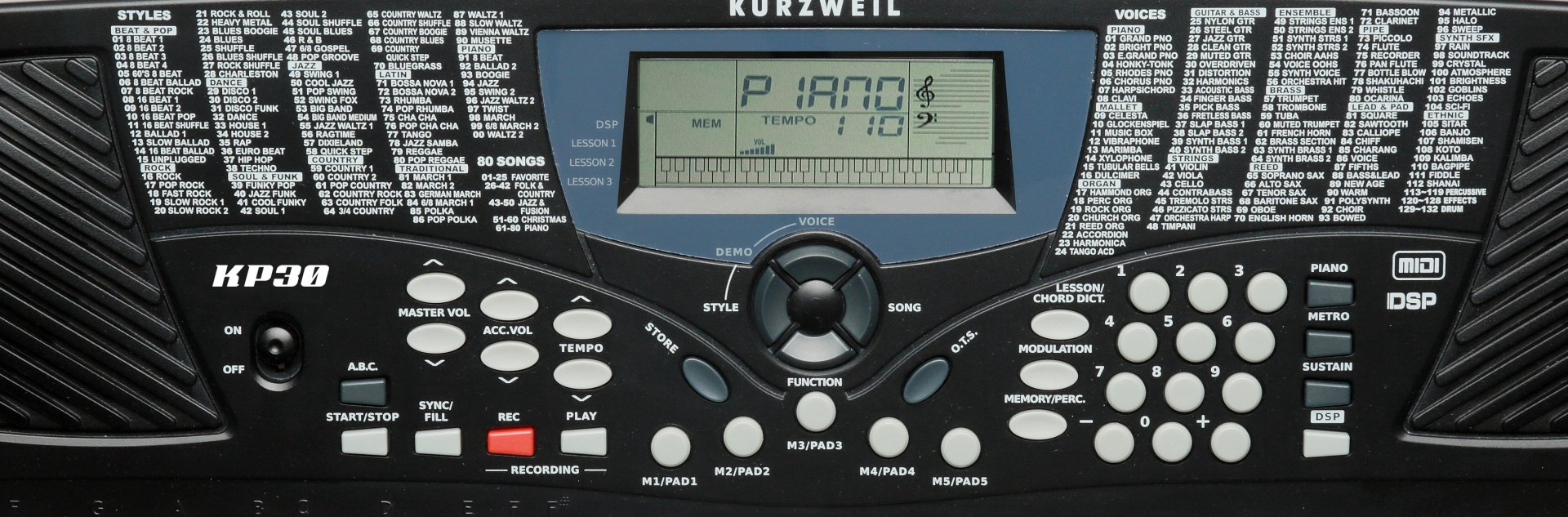 Kurzweil KP30LB Black купить,NaN