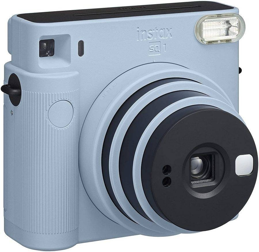 Фотокамера моментальной печати Fujifilm Instax SQUARE SQ1 голубой купить,NaN
