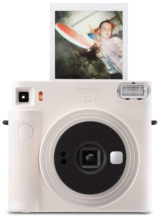 Фотокамера моментальной печати Fujifilm INSTAX SQUARE SQ1 белый купить,NaN