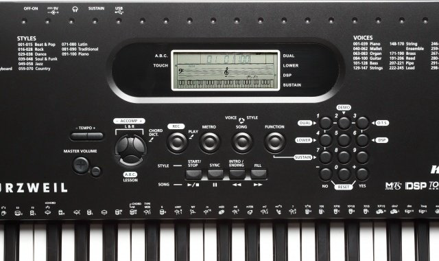 Kurzweil KP70LB Black купить,99890